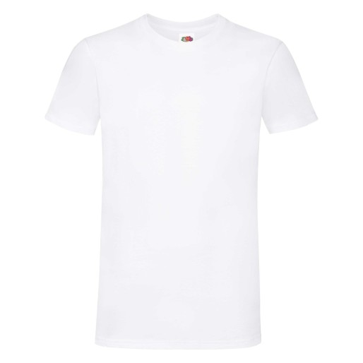 Fruit of the Loom, Sofspun, men's T-shirt, white, XL