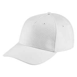 FORZA, cap, 5 panels, metal buckle closure, white