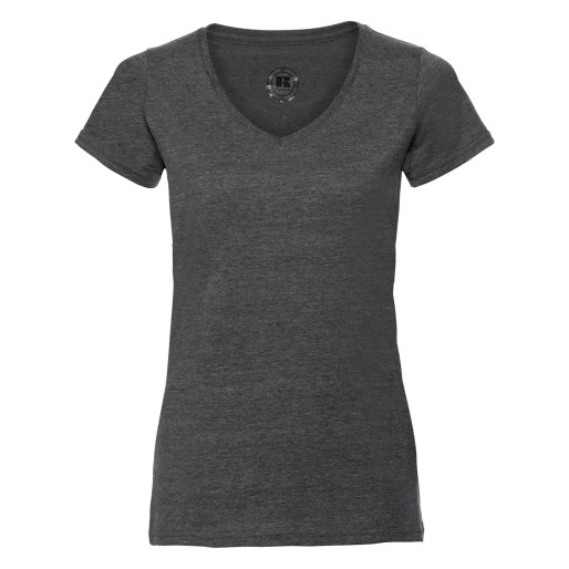 RUSSELL Women's t-shirt on V neckline HD