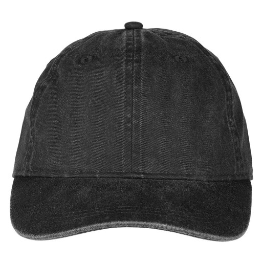 ARLO, cap, 6 panels, metal buckle closure, black