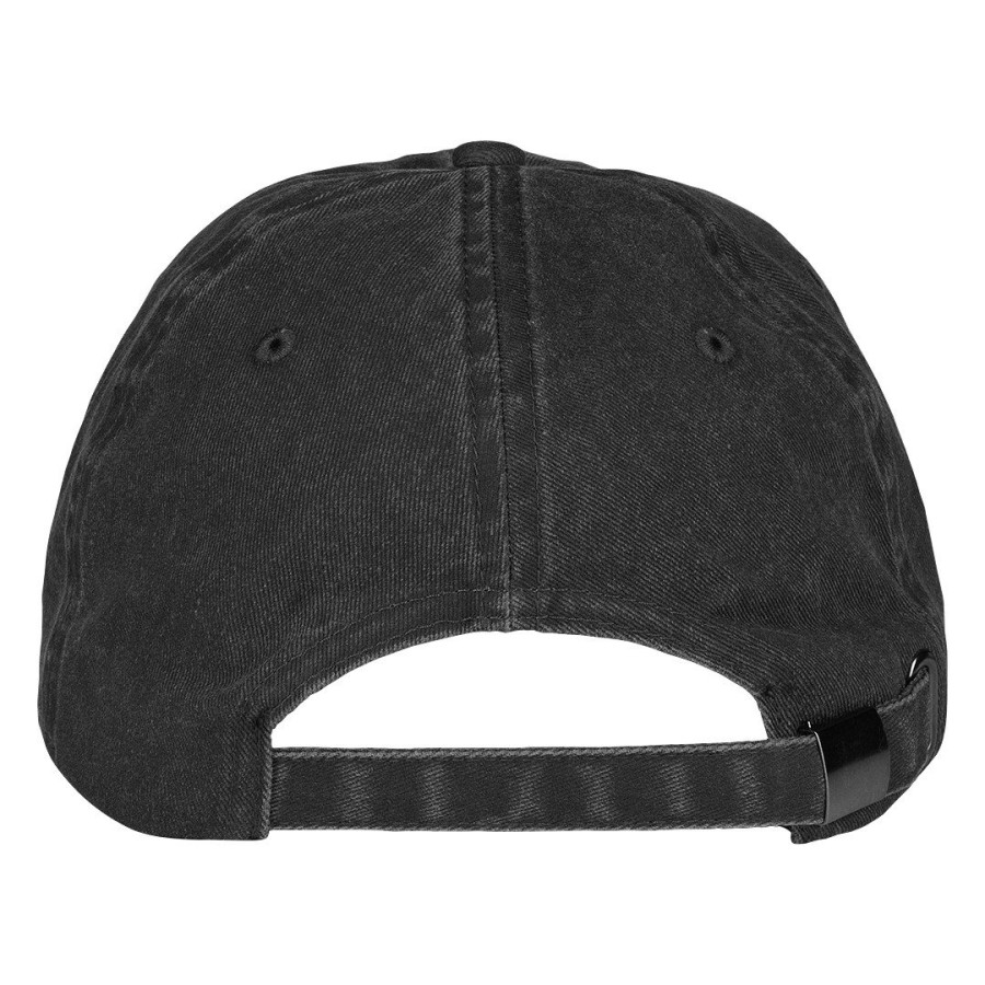 ARLO, cap, 6 panels, metal buckle closure, black