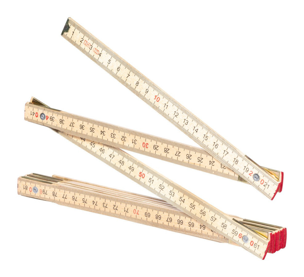 Medil folding ruler