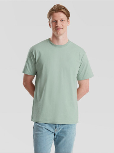Fruit of the Loom Pure Cotton T-Shirt , uniseks majica od organskog pamuka 175/180 gr , pastelno zelena, XL