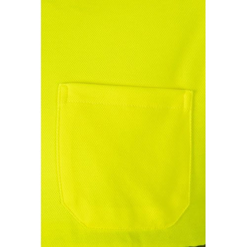 VL PLUTO LARGE. Piqué dvobojna polo majica (150g/m²) sa dugim rukavima, od pamuka (55%) i poliestera (45%)