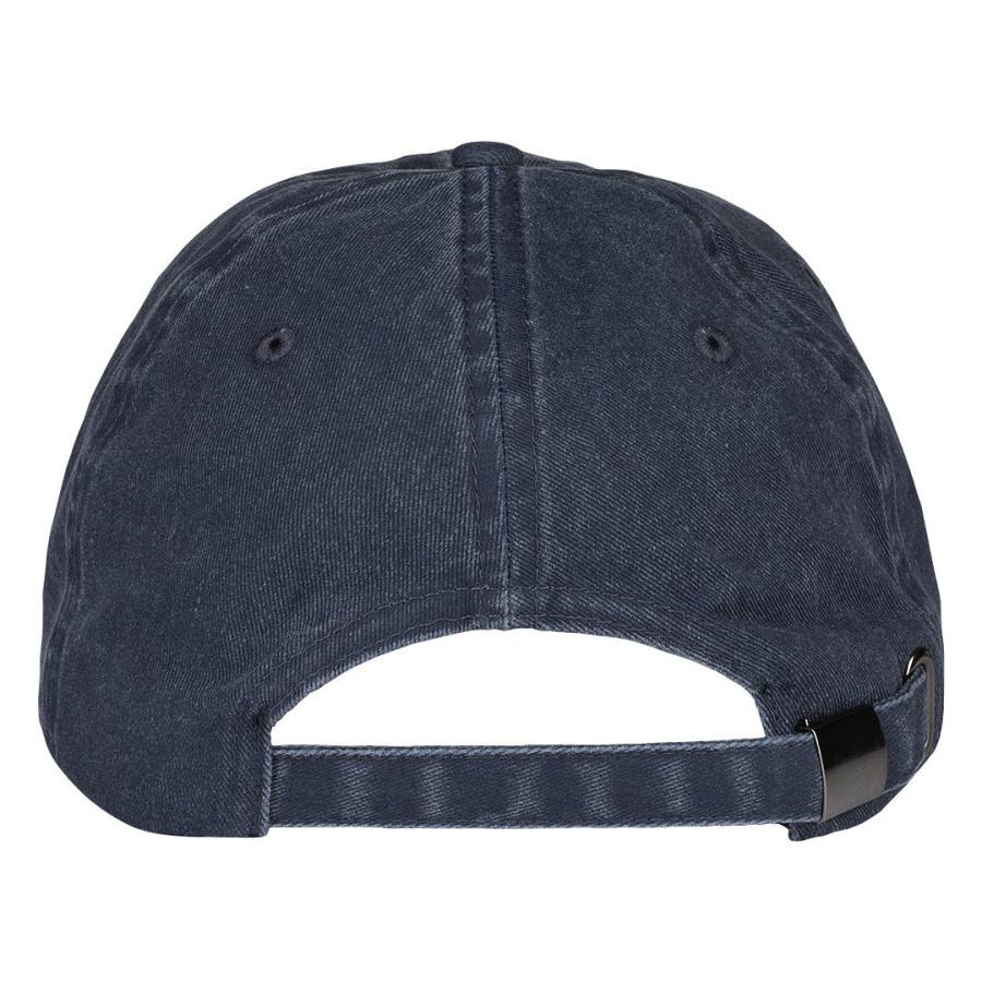 ARLO, cap, 6 panels, metal buckle closure, blue