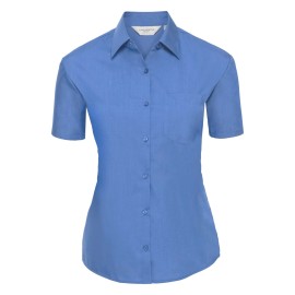 Women's SS Po-Cot Easy Care Poplin Shirt