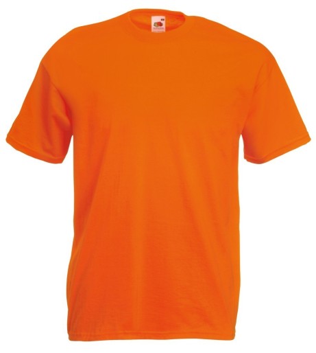 Fruit of the Loom, Valueweight, Men's Cotton T-shirt, Orange, M