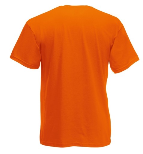Fruit of the Loom, Valueweight, Men's Cotton T-shirt, Orange, M