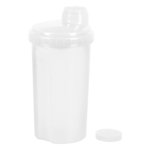 POWER, water bottle shaker, 700 ml, white