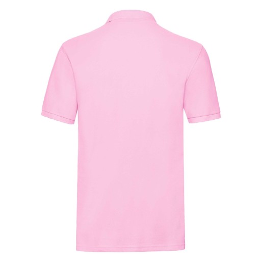 Fruit of the Loom, Premium Polo, premium men's polo shirt, pink, L