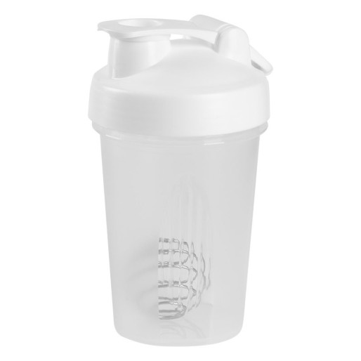 BOOSTER, water bottle shaker, 500 ml, white