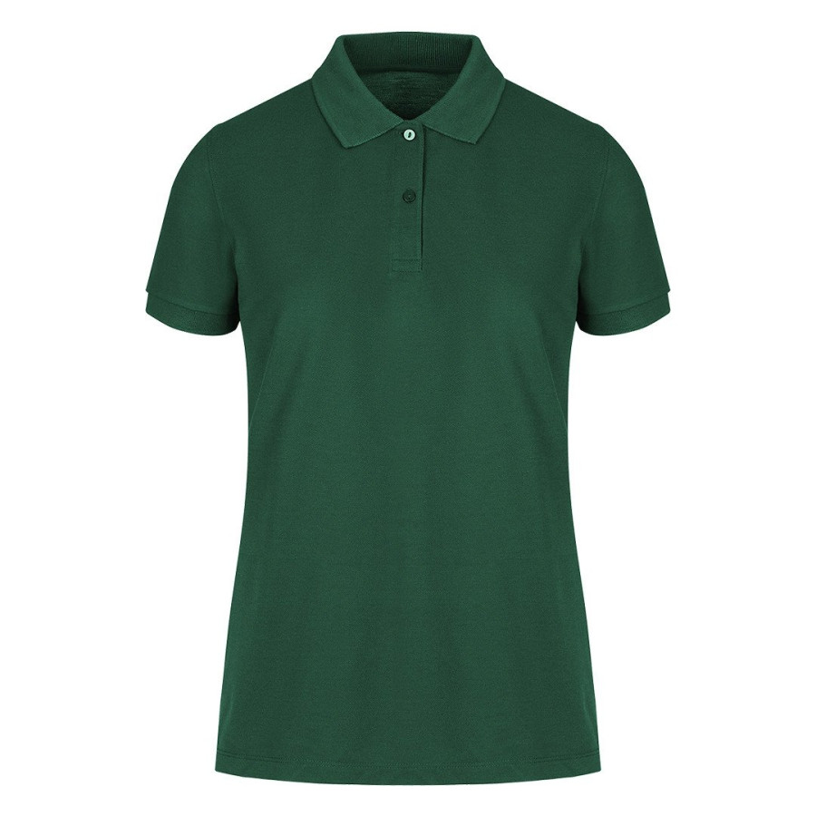 GO GREEN LADY, women's polo shirt, 180 g/m2, forest green