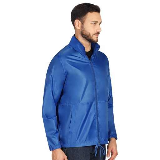 RIVER, unisex windbreaker, royal blue