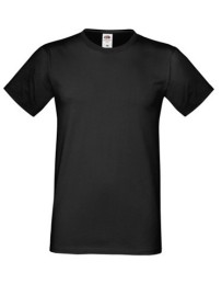 Fruit of the Loom, Sofspun, men's T-shirt, black, S