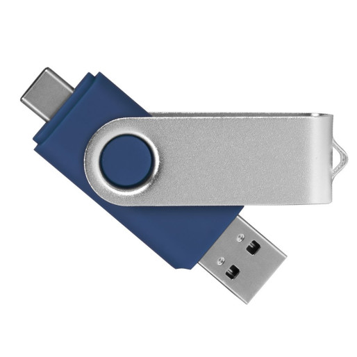 SMART C SILVER, usb flash memory, blue, 64GB