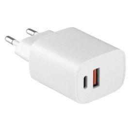 BOLT PD, charger for devices with usb and type-c output, white