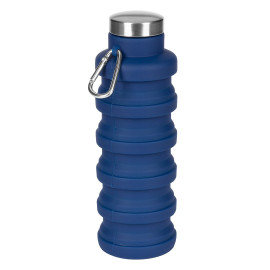 MONTANA, foldable water bottle, 500 ml, blue