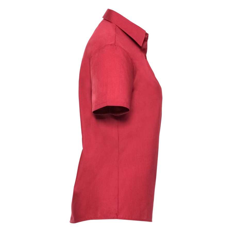 Women's SS Po-Cot Easy Care Poplin Shirt