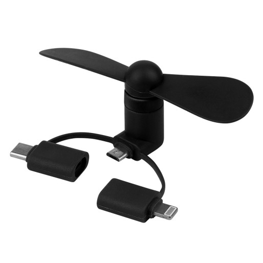 FEN 3in1, usb fan 3 in 1, black