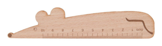 Looney wooden ruler