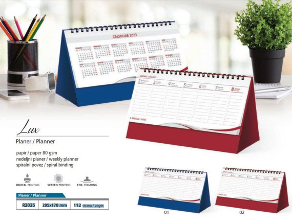 ROMA-LUX, nedeljni planer