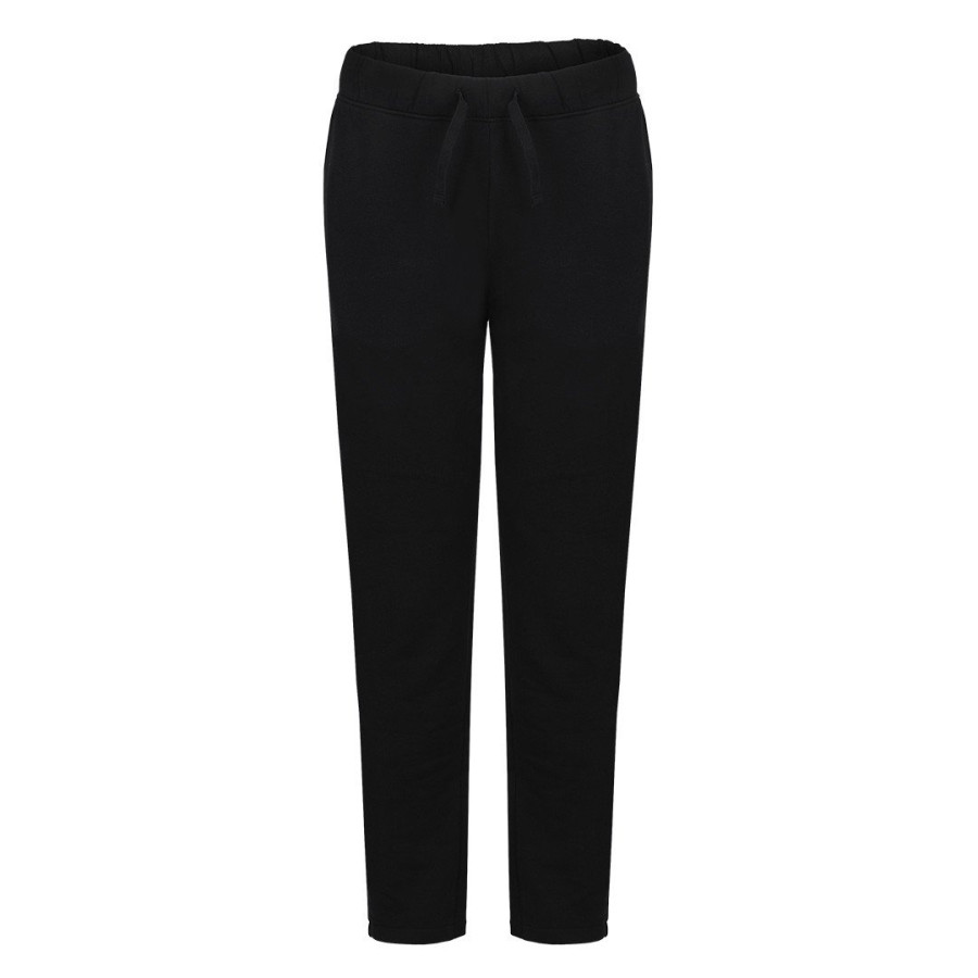 FLAT TRACK PANTS, unisex donji deo trenerke, 280 g/m2, crni