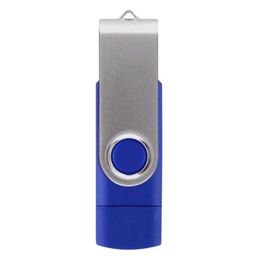 SMART C SILVER, usb flash memory, royal blue, 64GB