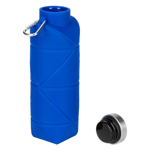 ADLER, foldable water bottle, 700 ml, royal blue