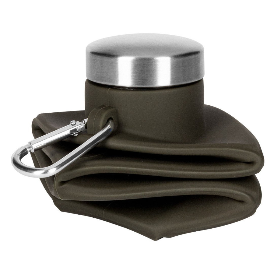 ADLER, foldable water bottle, 700 ml, olive
