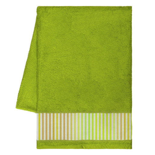 LA PLAYA, peškir za plažu, 500 gr, svetlo zeleni