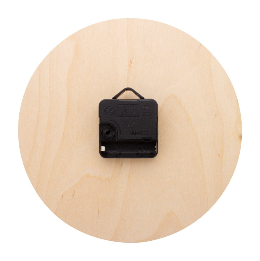 BeTime Wood D custom wall clock