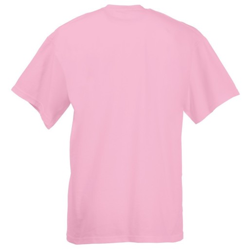 Fruit of the Loom, Valueweight, men's cotton T-shirt, pink, 2XL