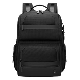 ASTON, business backpack, black