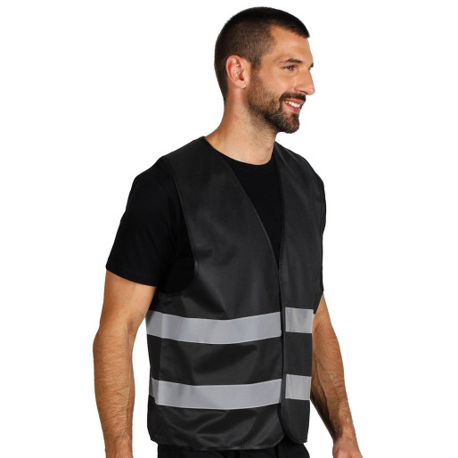 GLOW COLOR, workwear vest, black