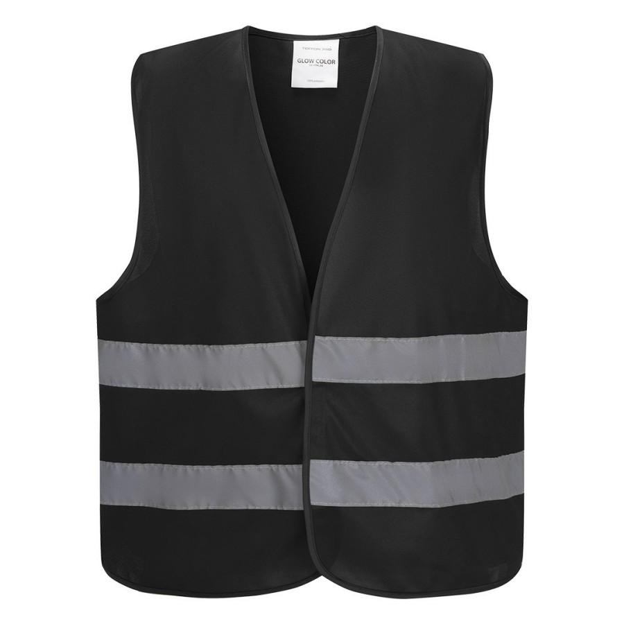 GLOW COLOR, workwear vest, black