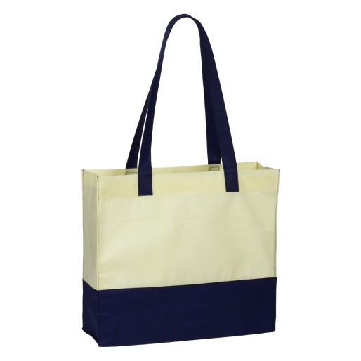 BARBARA, biodegradable shopping and beach bag, blue