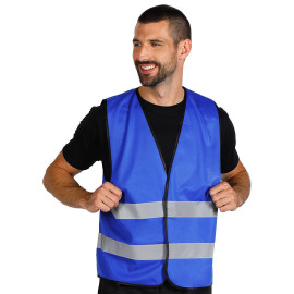 GLOW COLOR, workwear vest, royal blue