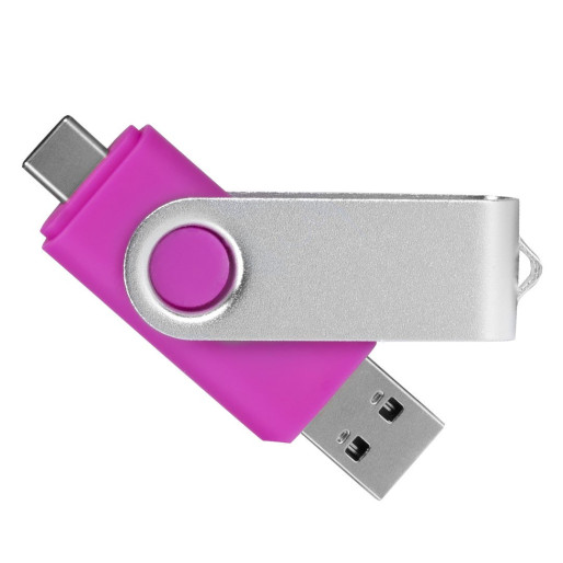 SMART C SILVER, usb flash memory, pink, 8GB