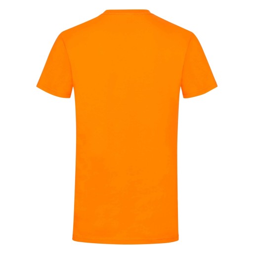 Fruit of the Loom, Sofspun, men's T-shirt, orange, XL