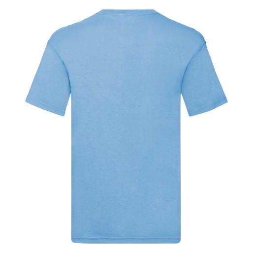 Fruit of the Loom, Original V-neck T, Men's V-neck T-shirt, Sky Blue, L