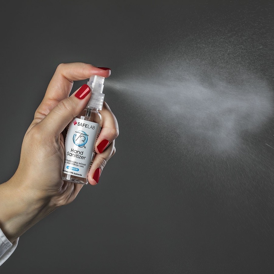 DEZ 50S, antibakterijska tečnost za dezinfekciju ruku, 50 ml, transparentna