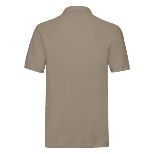Fruit of the Loom, Premium Polo, premium men's polo shirt, khaki, M