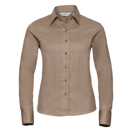 RUSSELL CLASSIC TWILL long-sleeved women's shirt