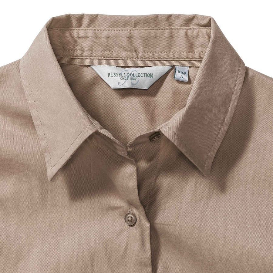 RUSSELL CLASSIC TWILL long-sleeved women's shirt