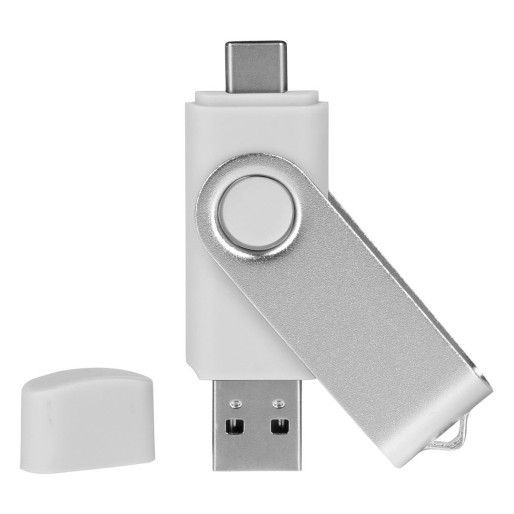 SMART C SILVER, usb flash memory, white, 32GB
