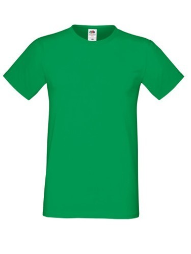 Fruit of the Loom, Sofspun, men's T-shirt, kelly green, L