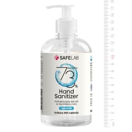 DEZ 500L, antibacterial hand lotion, 500 ml, transparent