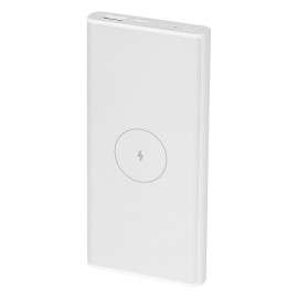 BUFFER, wireless power bank, 10.000 mah, white