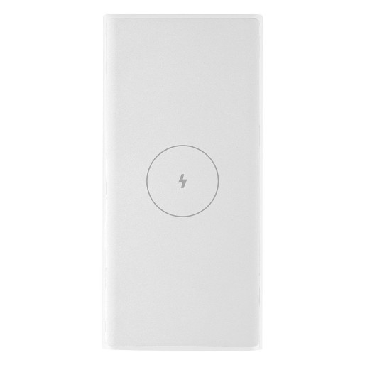 BUFFER, wireless power bank, 10.000 mah, white
