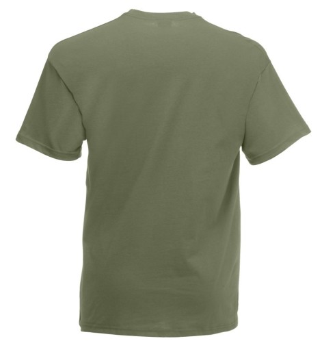Fruit of the Loom, Valueweight, Men's Cotton T-shirt, Olive Green, XL